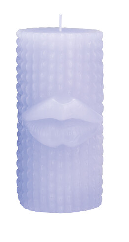 TK Maxx Lila Kerze mit Lippen 3.99&euro;